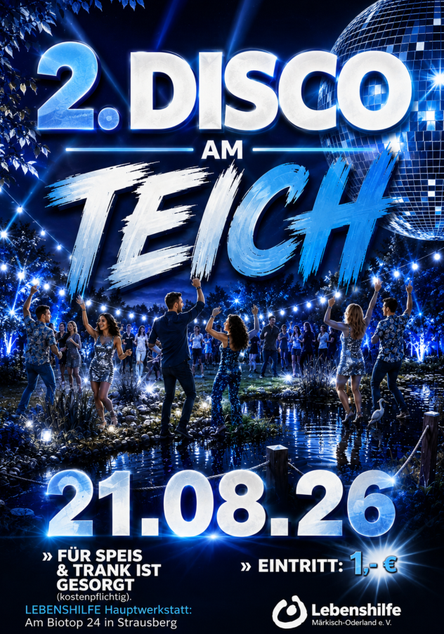 Bild Disco am Teich am 21.08