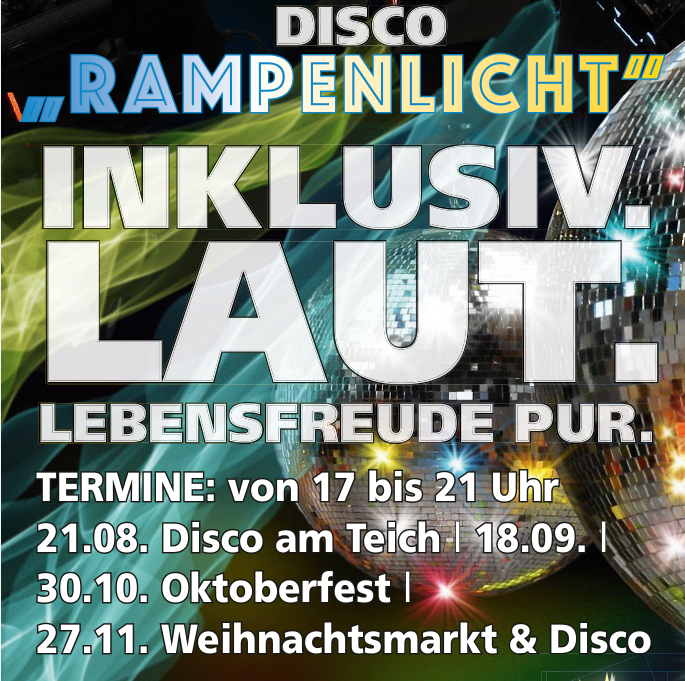 Bild Disco am Teich am 21.08